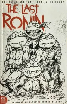 Cover of Justin Roiland Exclusive B&W Variant
