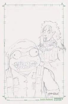 Cover of Justin Roiland Exclusive Sketch Variant (Ltd. 300)