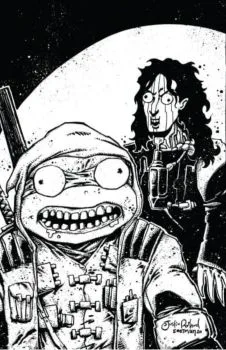 Cover of Justin Roiland Exclusive B&W Variant