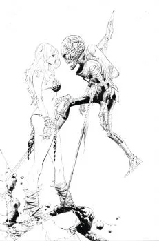 Cover of Jae Lee Line Art Virgin Variant (1:15)