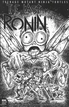 Cover of Justin Roiland Exclusive B&W Variant