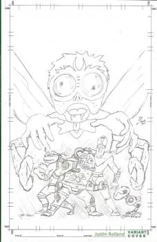 Cover of Justin Roiland Exclusive Sketch Variant