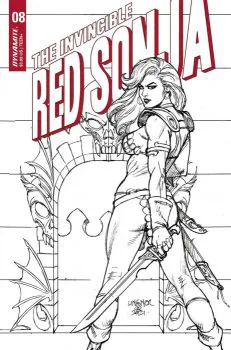Cover of Joseph Michael Linsner Line Art Variant