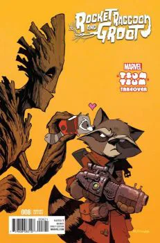 Cover of Cover B Variant Brian Kesinger Marvel Tsum Tsum Takeover Cover
