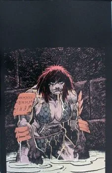 Cover of Moritat Frank Miller Homage Full Art Incentive