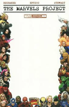 Cover of 70th Anniversary Frame Variant Blank Cover