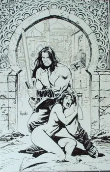 Cover of Cover K Yanick Paquette B&W Virgin Incentive