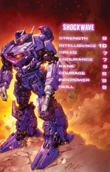 Cover of Raymund Bermudez & Sebastian Cheng KRS Comics / Black Flag Comics Retailer Exclusive Variant Cover A (Shockwave)