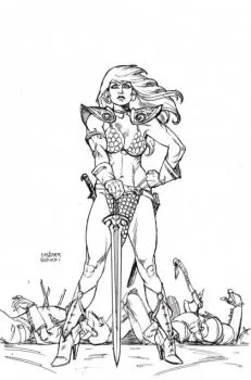 Cover of 50 Copy Linsner Line Art Virgin Incentive
