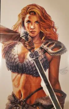 Cover of Unknown Comics Ron Leary Virgin Variant