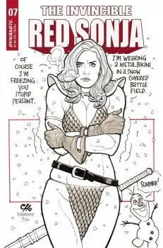 Cover of Frank Cho Outrage Cover