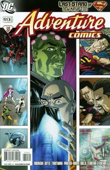 Cover of Bernard Chang Adventure Comics 513 Variant Cover