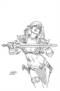 Cover of 50 Copy Incentive Linsner Line Art Virgin