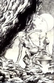 Cover of Cover R Geebo Vigonte Incentive Line Art Virgin Variant