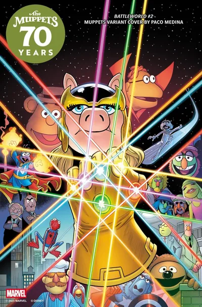 Cover of Cover C Paco Medina Muppets Variant