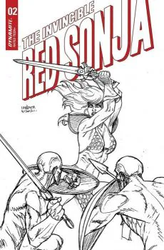 Cover of Incentive Joseph Michael Linsner Line Art Variant Cover