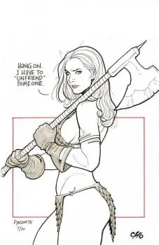 Cover of Incentive Frank Cho Virgin Variant Cover