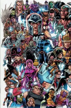 Cover of Mark Bagley Every Mutant Ever Connecting Variant