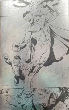 Cover of Cover E Ryan Ottley SDCC Exclusive B&W Foil Variant (Ltd. 250)