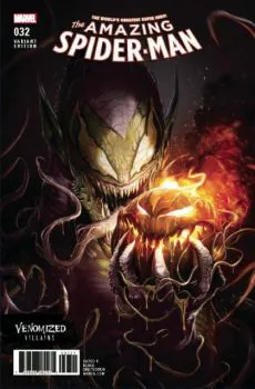 Cover of Cover B Francesco Mattina Venomized Green Goblin Variant Cover