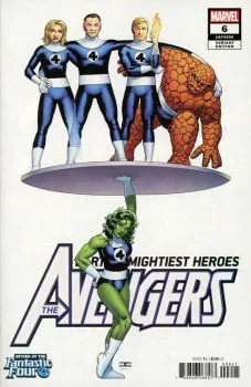 Cover of Cover B John Cassaday Return of the Fantastic Four Variant