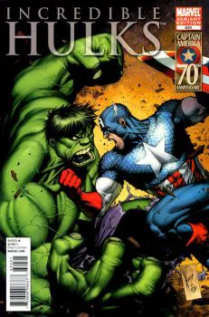 Cover of Dale Keown Incentive Captain America 70th Anniversary Variant (1:15)