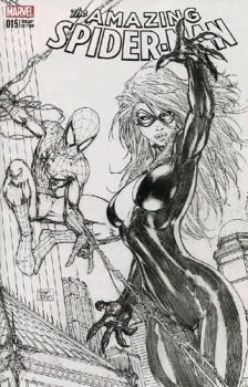 Cover of Cover F AspenStore.com Michael Turner B&W Variant Cover