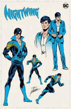 Cover of Cover L Incentive George Perez Art Board Design Foil Variant