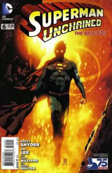 Cover of 75th Anniv Var Ed New 52 Cover