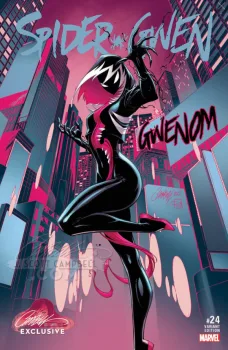 Cover of J. Scott Campbell Exclusive Gwenom Variant (Ltd. 1,500)
