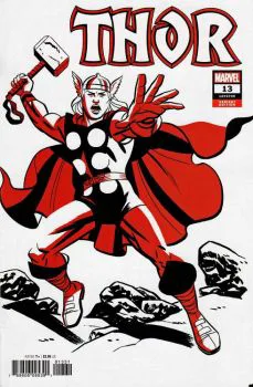 Cover of Michael Cho Thor Two-Tone Variant