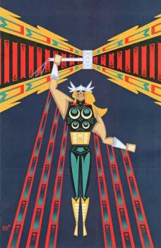 Cover of Jeffrey Veregge Native American Heritage Tribute Thor Variant