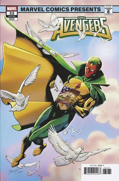 Cover of Mark Bagley Marvel Comics Presents Variant