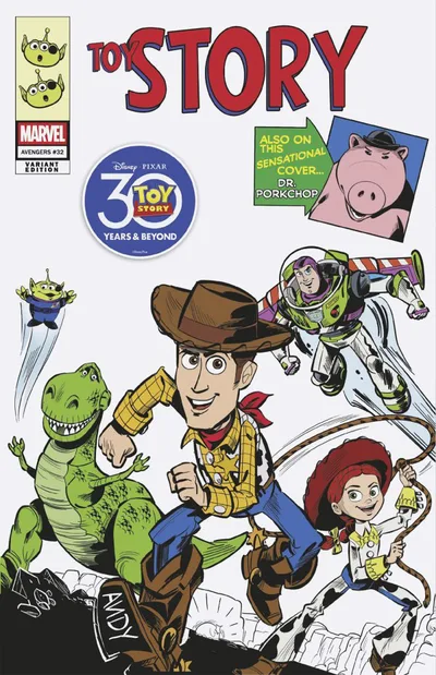Cover of Marco Forcelloni Pixar Toy Story Homage Variant