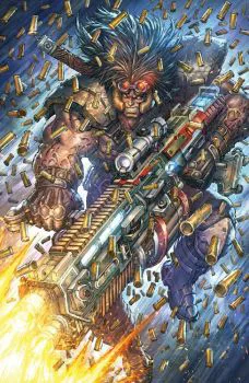 Cover of Alan Quah Raining Bullets Virgin Variant