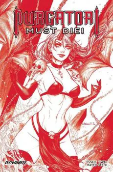 Cover of Cover N Incentive Collette Turner Red Line Art Variant Cover