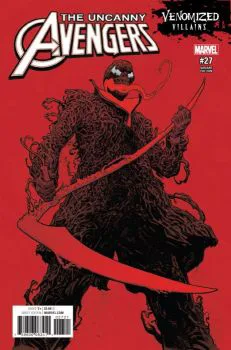Cover of Cover B Variant Mike Hawthorne Venomized Red Skull Cover