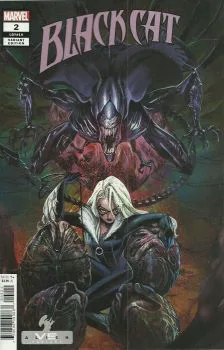 Cover of Peach Momoko Marvel vs. Alien Variant