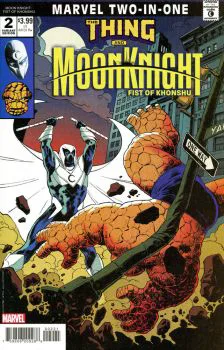 Cover of Dave Wachter Marvel Two-in-One Variant