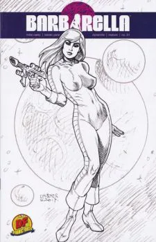 Cover of Joseph Michael Linser Dynamic Forces Retailer Exclusive B&W Cover  (Limited to 400 Copies)