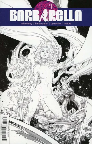 Cover of Kenneth Rocafort 1:40 Retailer Incentive B&W Variant Cover