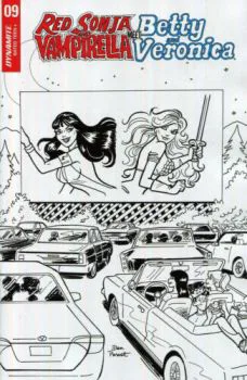 Cover of Cover F 10 Copy Incentive Dan Parent Black & White Variant Cover
