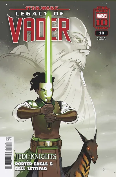 Cover of Bengal Porter Engle & Belle Zettifar Jedi Knights Variant