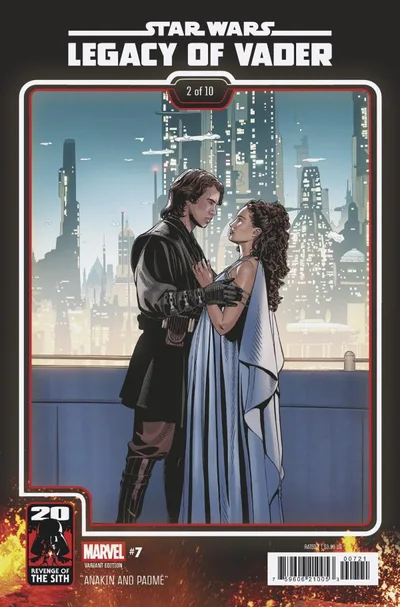Cover of Chris Sprouse Revenge of the Sith 20th Anniversary Variant