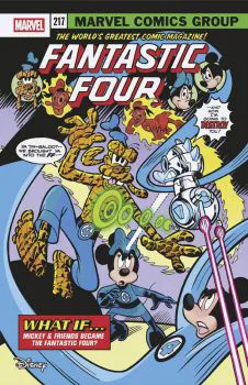 Cover of Marco Palazzi Disney What If? Homage Variant