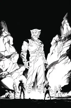 Cover of Declan Shalvey Incentive Line Art Virgin Variant (1:15)