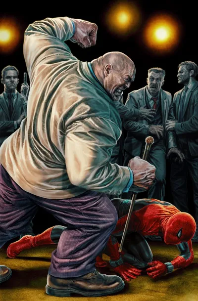Cover of Lee Bermejo Incentive Amazing Visions Virgin Variant (1:100)