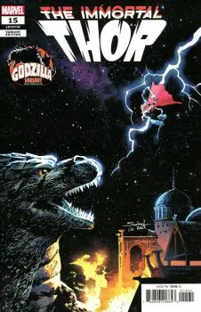 Cover of Jonas Scharf Godzilla Variant