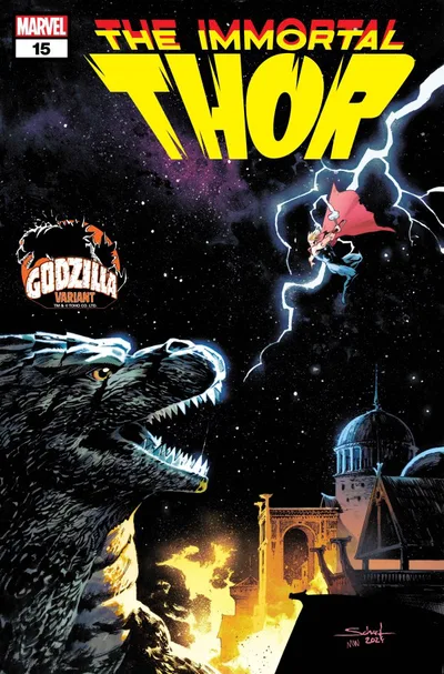 Cover of Jonas Scharf Godzilla Variant