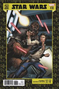 Cover of Ed McGuinness Star Wars 40th Anniversary Variant